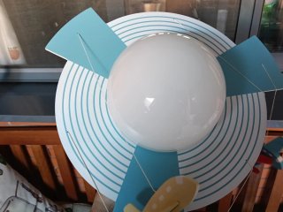 Lámpara infantil aviones