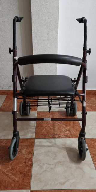 Andador para adultos con cesta