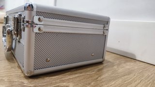 Maletín maquillaje aluminio rígido