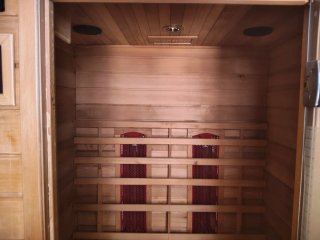 Sauna infrarroja 2 plazas
