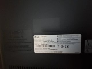 Televisor LG Negro