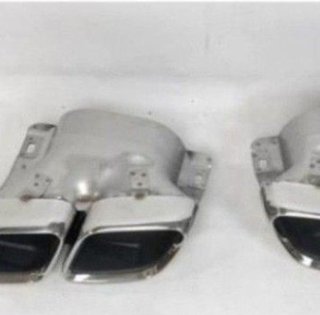 Cola De Escape Mercedes W205 2019 Chrome