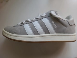Adidas Campus Gris y Blanco