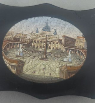 Antiguo Micromosaico Italiano