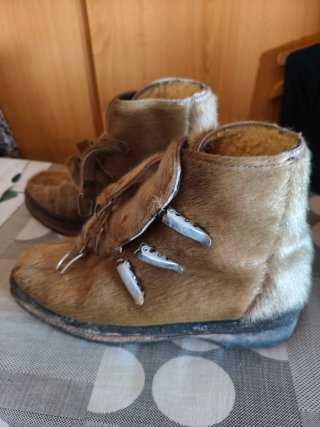 Botas de pelo para esquiar