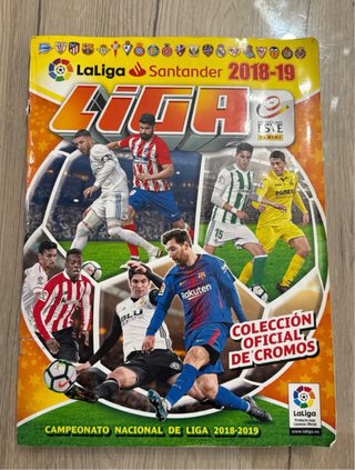 Álbum LaLiga Santander 2018-19 Completo