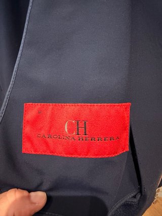 Chaqueta CH Carolina Herrera Azul Marino Talla M