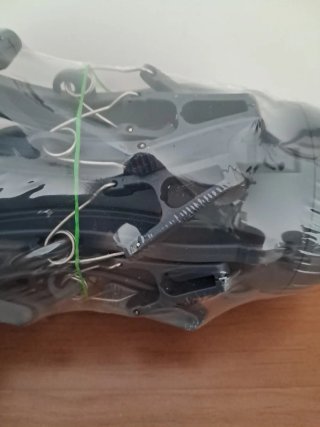 Tendedero pulpo Ikea azul marino.