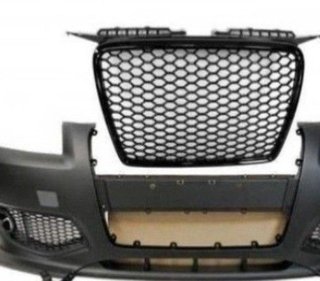 Paragolpes Delantero Audi A3 05-08 Look RS3 Black