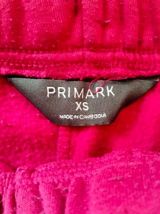 Pantalón chándal wide leg rosa