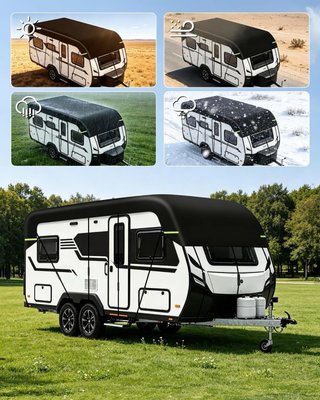NUEVO! (66€) Cubierta Techo Caravana 210D 7.5x3m