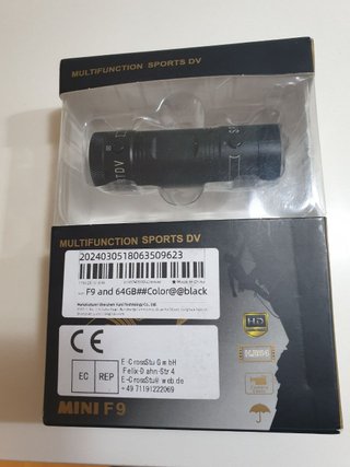 Action Cámara Mini DV F9 Full HD NO NEGOCIABLE