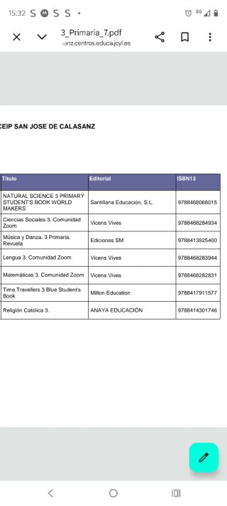 Libros de 3 primaria