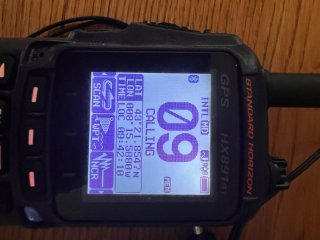Radio VHF Marina Standard Horizon HX891BT GPS.