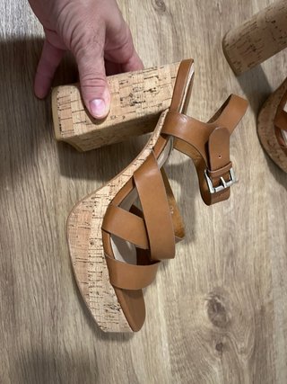 Sandalias de tacón con plataforma