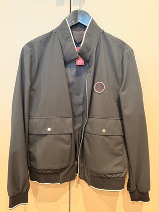 Chaqueta Bomber Carolina Herrera Negra Talla M