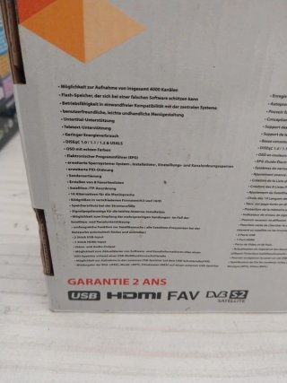 Receptor satélite HD Echosat OM-26100