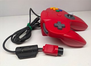 Mando Nintendo 64 Rojo NUS-005 Buen Estado