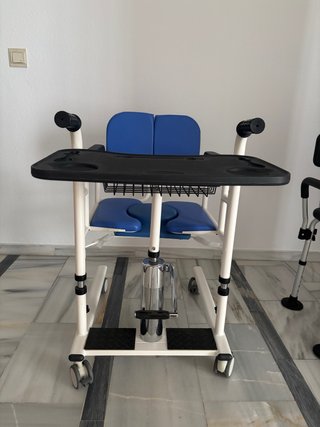 Silla elevadora hidráulica de transferencia