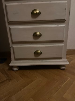 Cajonera beige 6 cajones, madera .