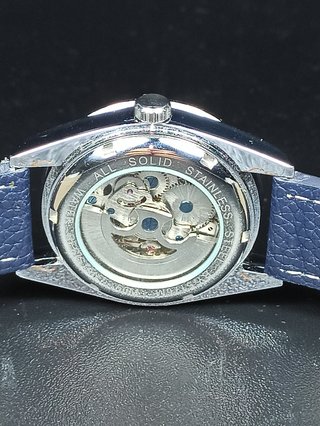 Reloj BENYAR Automático Azul y Plateado