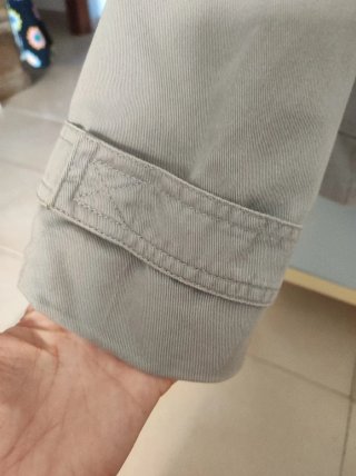 Giacca in cotone grigio