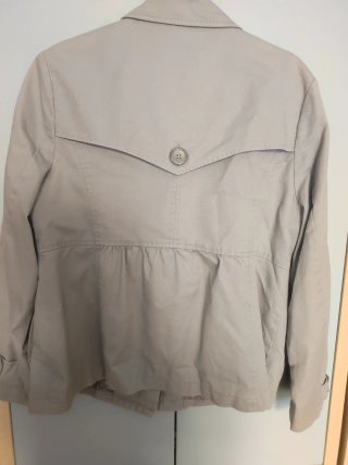 Giacca in cotone grigio
