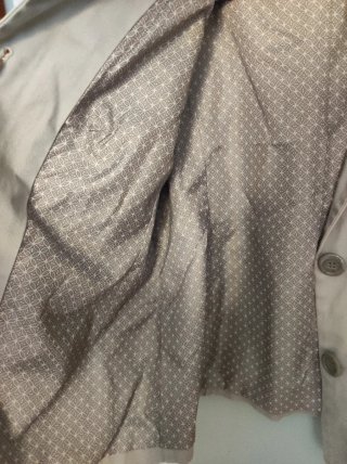 Giacca in cotone grigio
