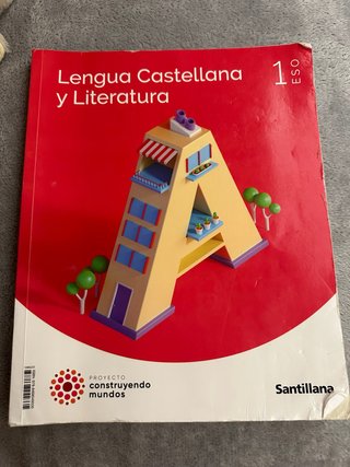 Libro: 1 ESO Llengua castrllana i Literatura