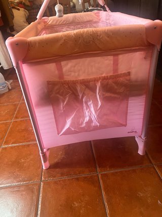 Cuna de viaje Asalvo Duo Baby Giraffe Pink