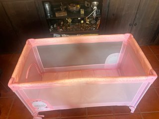 Cuna de viaje Asalvo Duo Baby Giraffe Pink