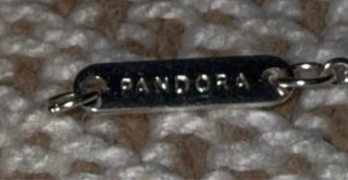 Collar Pandora Corazón y Flecha Plata Roja