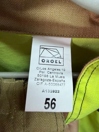 Mono Forestal Oroel Talla 56