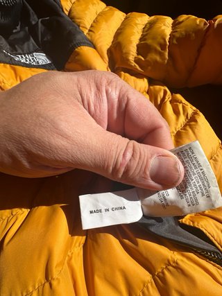 Chaqueta The North Face acolchada reversible