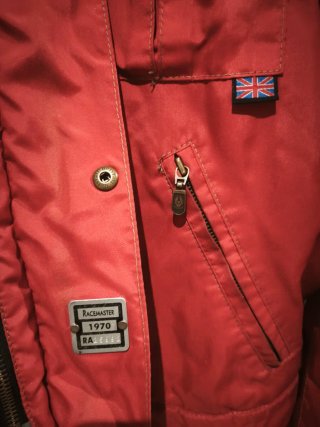 Chaqueta Belstaff Racemaster 1970 Roja Talla XL