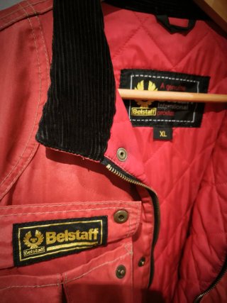 Chaqueta Belstaff Racemaster 1970 Roja Talla XL