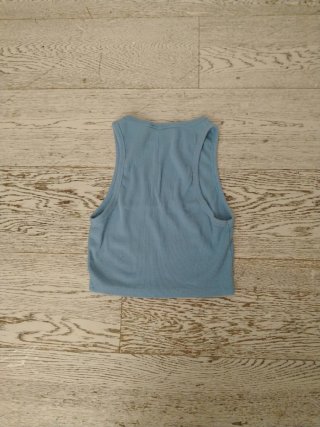 Canottiera Zara azzurra L