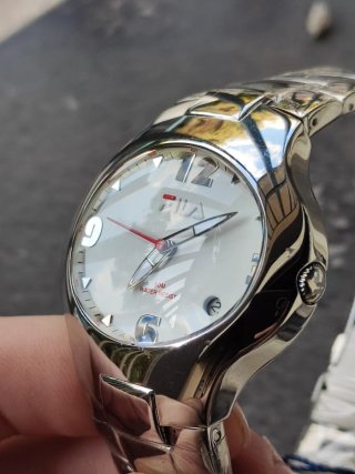 Orologio Fila Vintage Argento Bianco