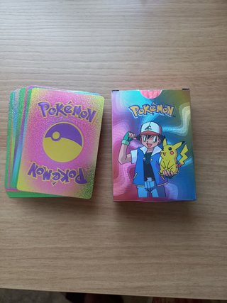 Cartas Pokémon tipo arcoíris