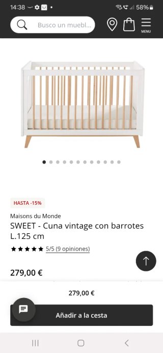 Cuna Maison du Monde Completa