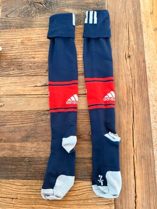 Calcetines altos fútbol Adidas Talla L4 (43-44)