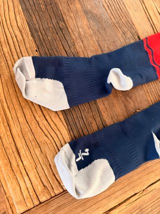 Calcetines altos fútbol Adidas Talla L4 (43-44)
