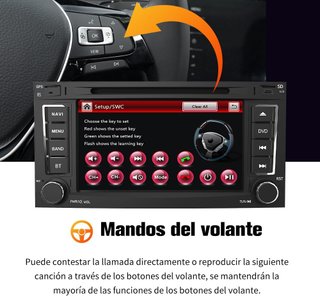 Radio Coche 7 Pantalla GPS USB SD