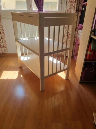 Cambiador Ikea Gulliver Blanco