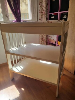 Cambiador Ikea Gulliver Blanco