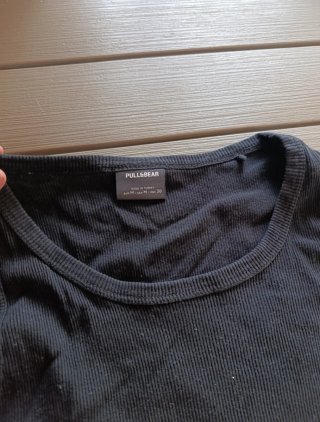 Camiseta tirantes canalé Pull&Bear Talla M