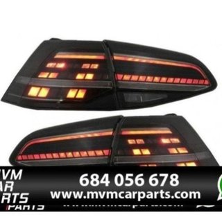 Pilotos traseros LED Ahumados Volkswagen Golf VII