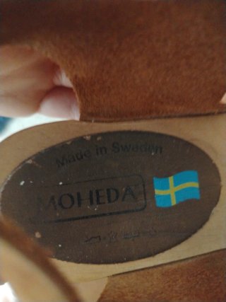 Scarpe con tacco marroni made in Sweden
