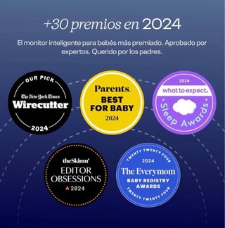 Nanit Plus Vigilabebés Inteligente HD