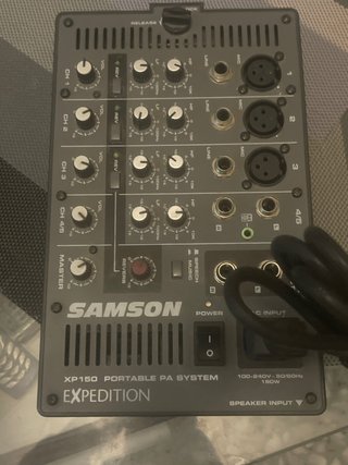 Samson XP150 Portable PA System